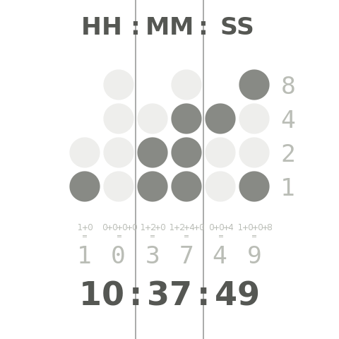File:Binary clock.svg