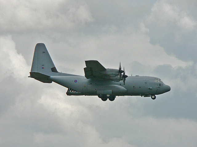 File:Hercules C130J , Waddington - geograph.org.uk - 1139086.jpg