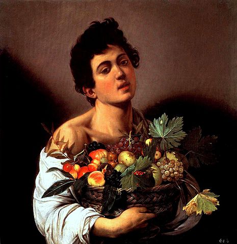 File:Caravaggio - Fanciullo con canestro di frutta.jpg