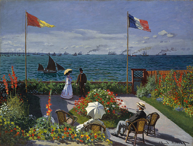 File:Claude Monet - Jardin &agrave; Sainte-Adresse.jpg