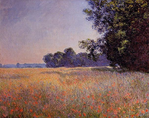 File:Oat and Poppy Field Giverny.jpeg