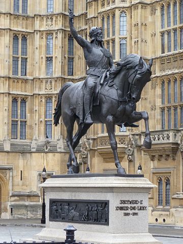 File:Richard I statue outside Parliament.JPG