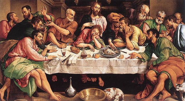 File:Jacopo Bassano Last Supper 1542.jpeg