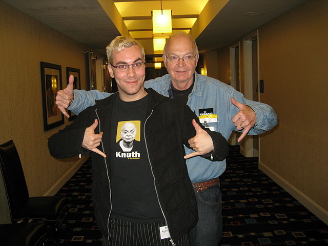 File:Jacob Appelbaum and Donald Knuth.jpg