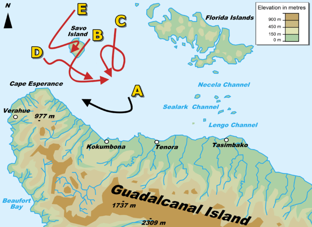 File:Naval battle of Guadalcanal, November 14, 1942.png