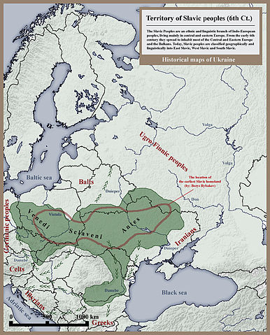 File:Slavic peoples 6th century historical map.jpg