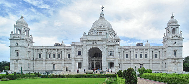 File:Victoria Memorial Kolkata panorama.jpg