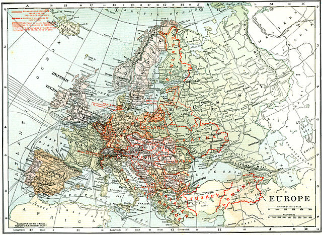 File:Map of Europe in 1920, after the Treaty of Versailles.jpg