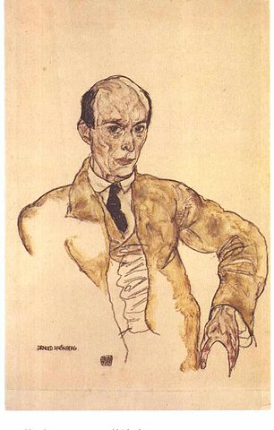 File:Schiele - Bildnis des Komponisten Arnold Sch&ouml;nberg . 1917.jpg