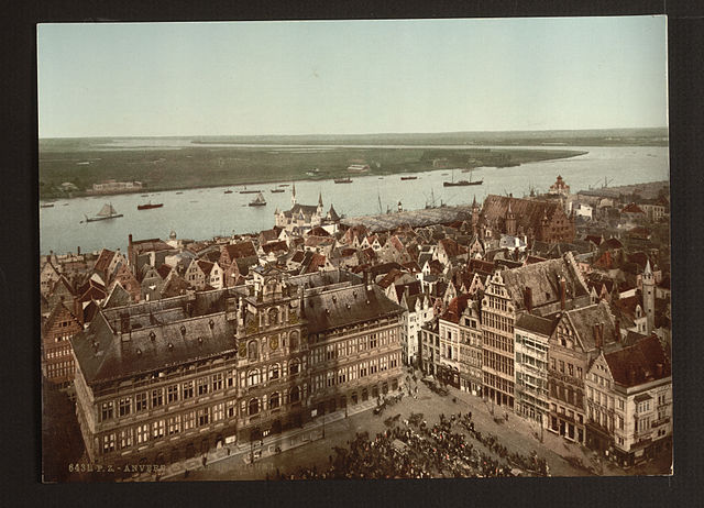 File:Antwerp and river Scheldt, Belgium (ca. 1890-1900).jpg