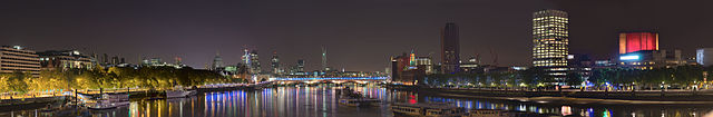 File:London's South Bank By Night.jpg