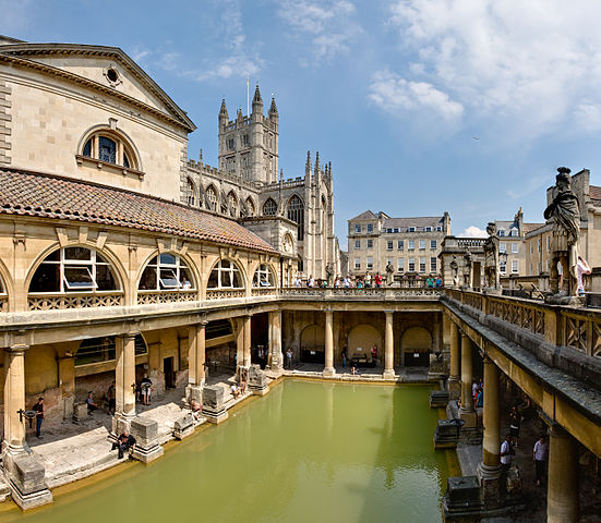 File:Roman Baths in Bath Spa, England - July 2006.jpg