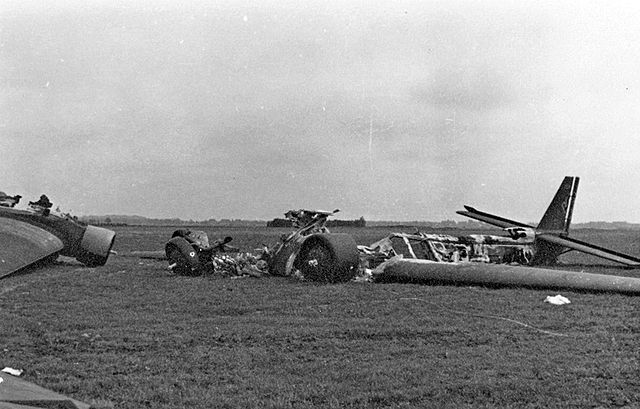 File:German PLane Destroyed.jpg