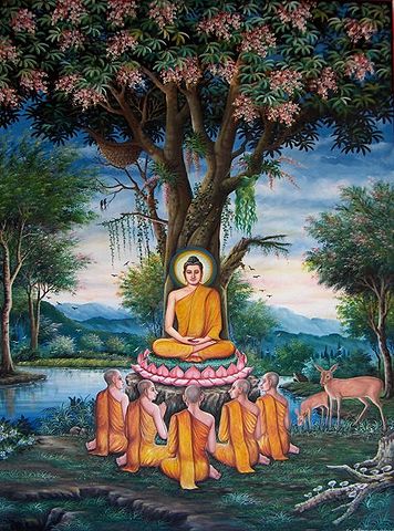 File:Sermon in the Deer Park depicted at Wat Chedi Liem-KayEss-1.jpeg