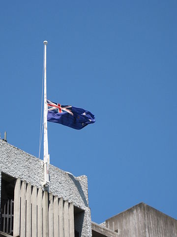 File:New Zealand flag half mast.jpg