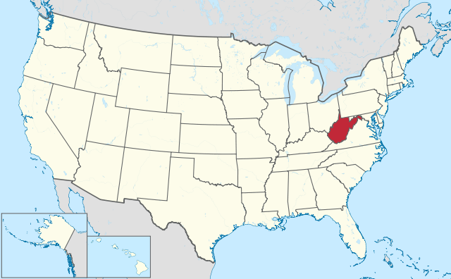 File:West Virginia in United States.svg