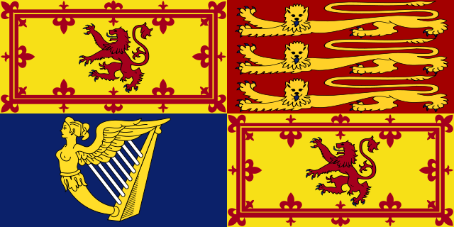 File:Royal Standard of the United Kingdom in Scotland.svg