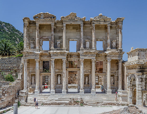 File:Ephesus Celsus Library Façade .jpg