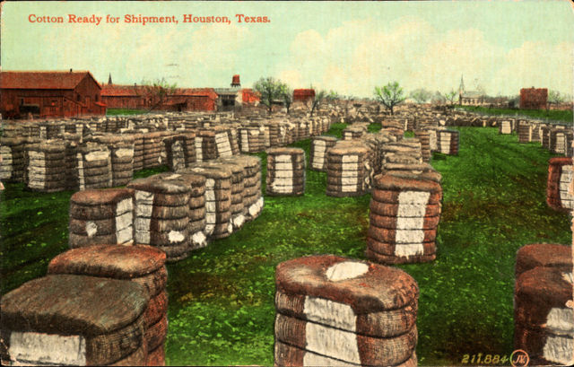 File:Cotton Ready for Shipment, Houston, Texas.jpg