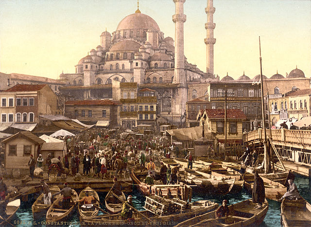 File:Flickr - &hellip;trialsanderrors - Yeni Cami and Emin&ouml;n&uuml; bazaar, Constantinople, Turkey, ca. 1895.jpg