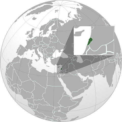 File:Lebanon (orthographic projection).svg