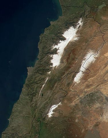 File:Satellite image of Lebanon in March 2002.jpg