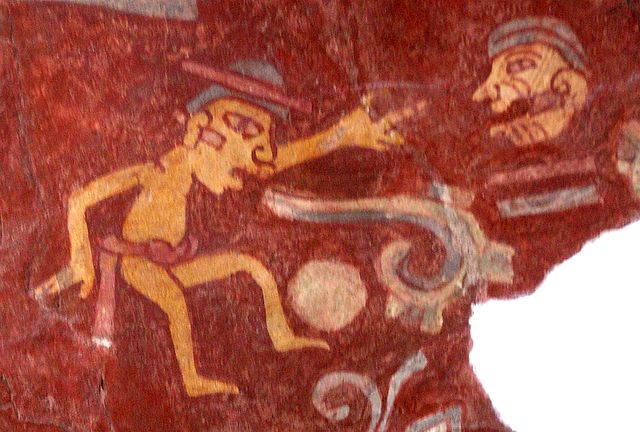 File:Tepantitla mural, Ballplayer A (Daquella manera).jpg