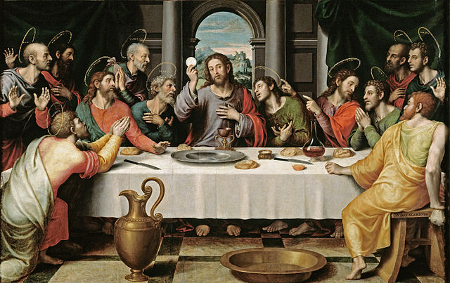 File:&Uacute;ltima Cena - Juan de Juanes.jpg