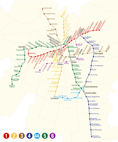 File:Metro de Santiago.svg