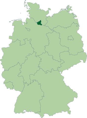 File:Deutschland Lage von Hamburg.svg