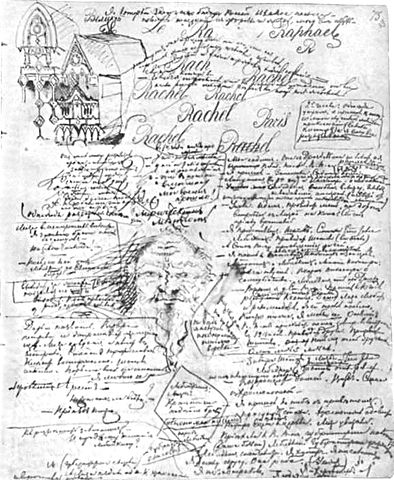 File:Dostoyevsky The Demons Manuscript.jpg