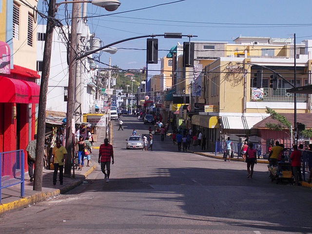File:Street in Montigo Bay Jamaica Photo D Ramey Logan.jpg