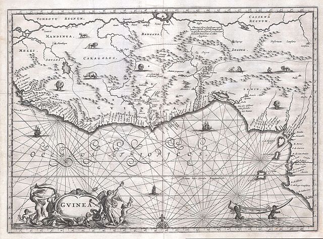 File:1670 Ogilby Map of West Africa ( Gold Coast, Slave Coast, Ivory Coast ) - Geographicus - Guinea-ogilby-1670.jpg