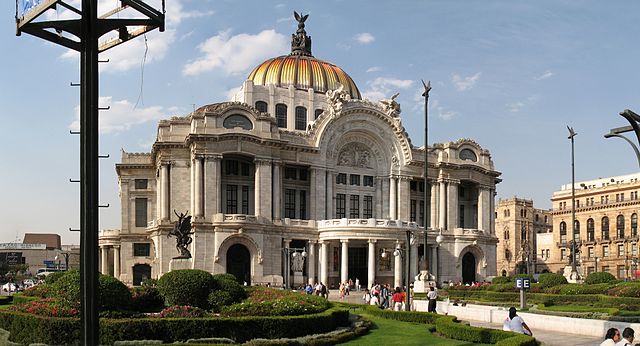 File:Plaza Bellas Artes Mexico City.jpg