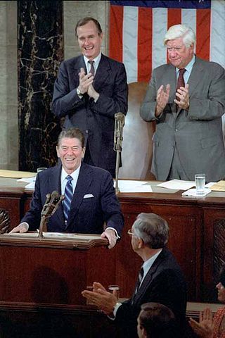 File:President Reagan addresses Congress 1981.jpg