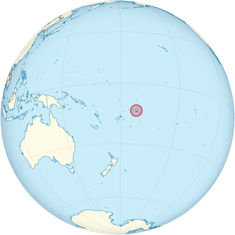 File:Samoa on the globe (Polynesia centered).svg