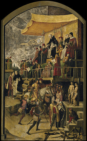 File:Pedro Berruguete - Saint Dominic Presiding over an Auto-da-fe (1475).jpg
