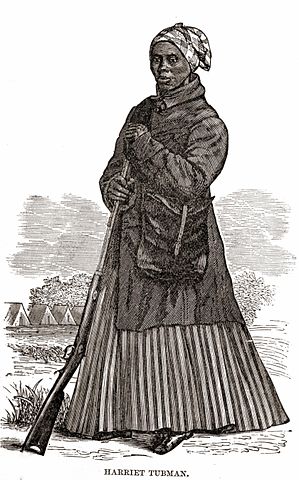 File:Harriet Tubman Civil War Woodcut.jpg