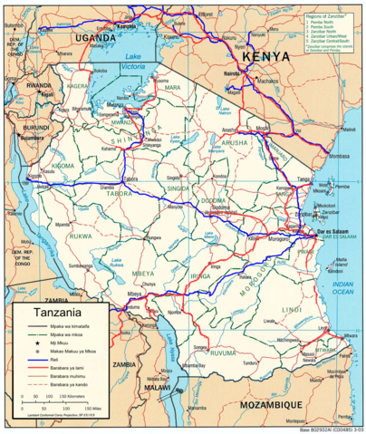 File:Tanzania Roads & Rails.png