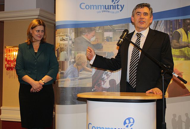 File:Gordon and Sarah Brown.jpg