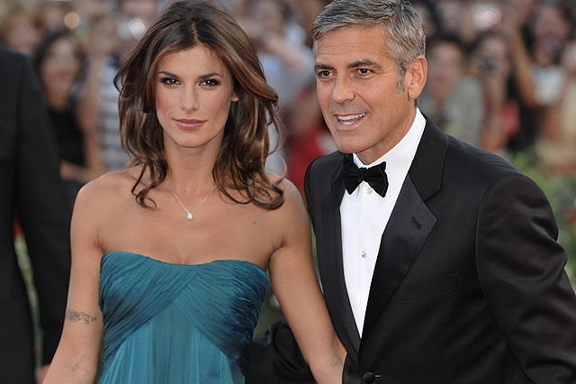 File:George Clooney Elisabetta Canalis 66&egrave;me Festival de Venise (Mostra).jpg