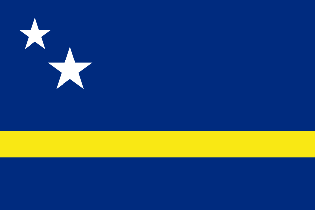 File:Flag of Cura&ccedil;ao.svg